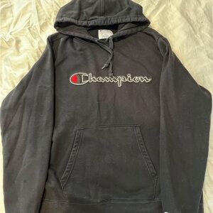 Champion Men's Dark Gray Hoodie